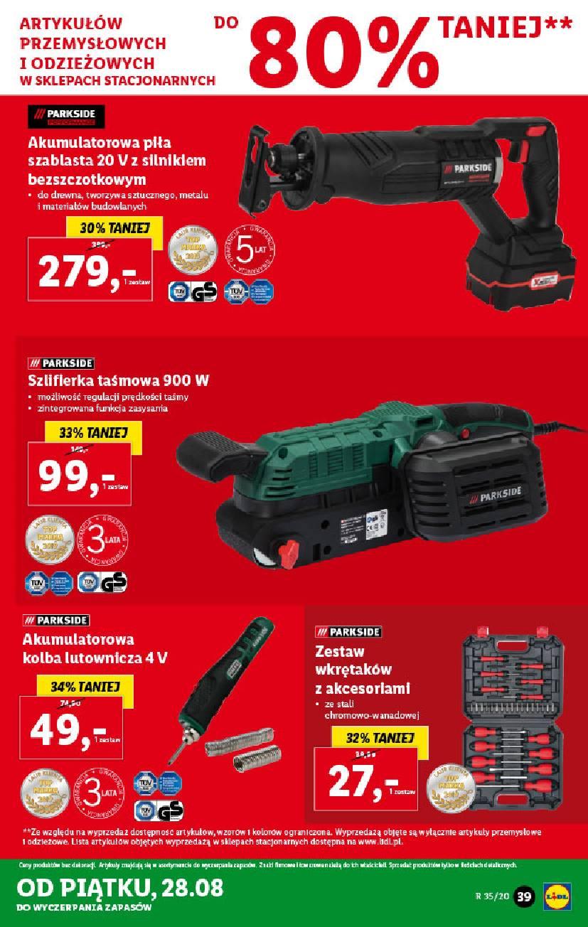 Gazetka promocyjna Lidl str. 39