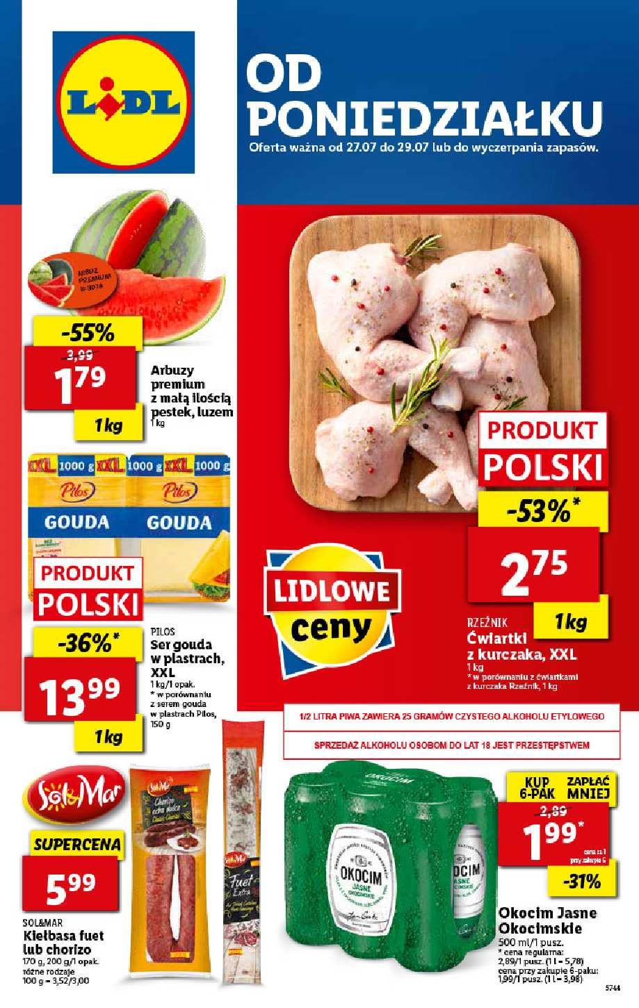 Gazetka promocyjna Lidl str. 1
