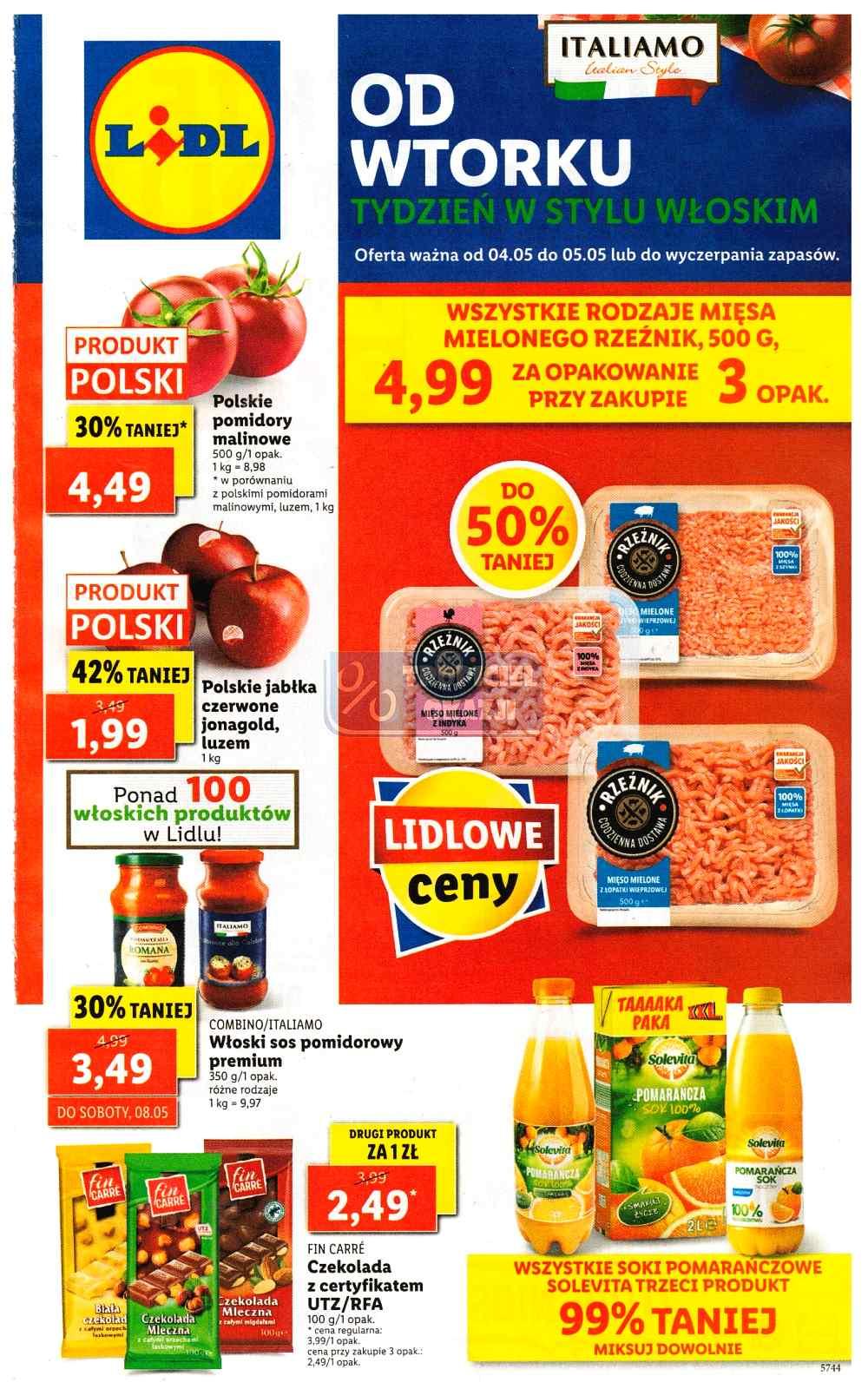 Gazetka promocyjna Lidl str. 1