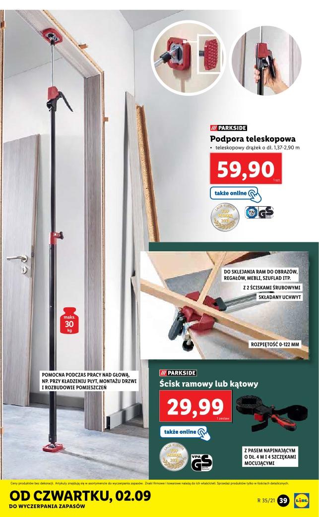 Gazetka promocyjna Lidl str. 39