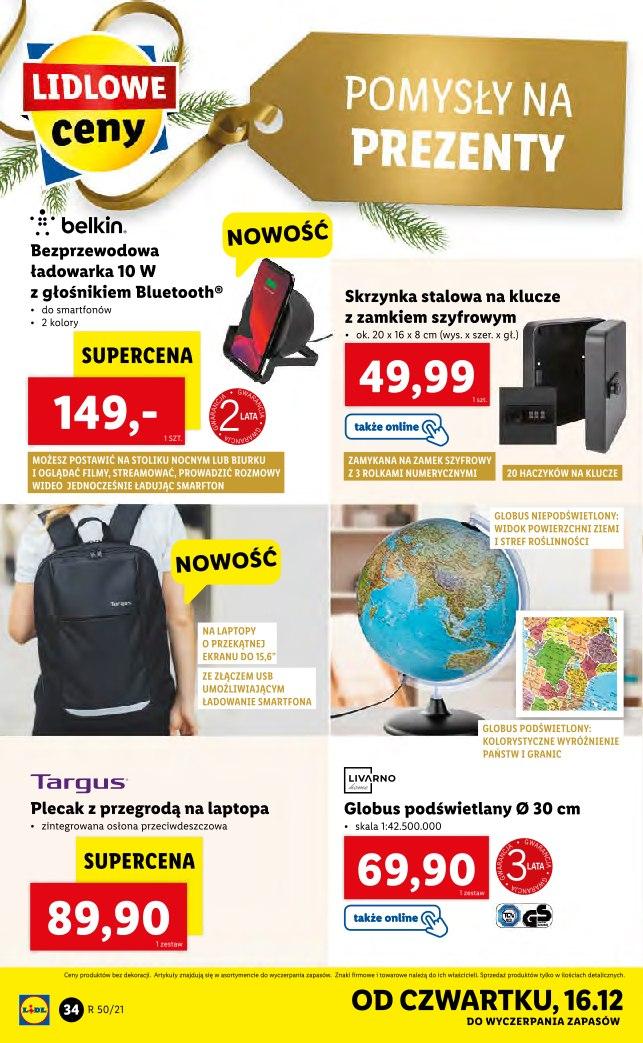 Gazetka promocyjna Lidl str. 34