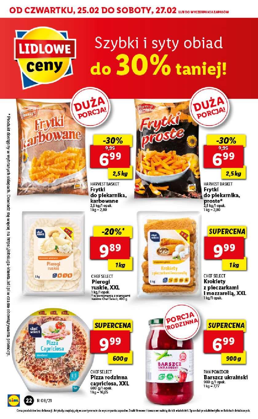 Gazetka promocyjna Lidl str. 22
