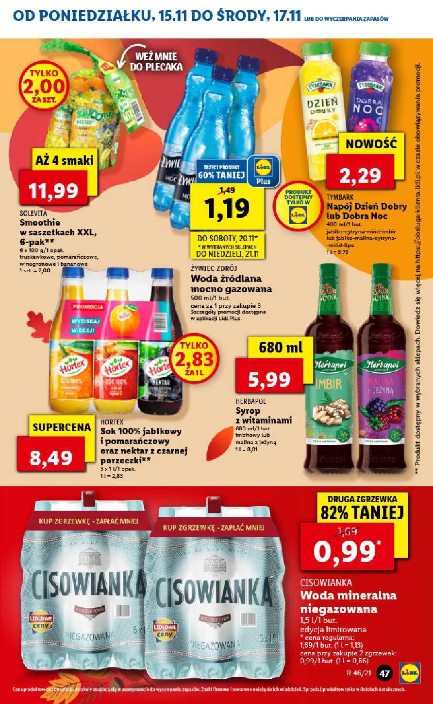 Gazetka promocyjna Lidl str. 47