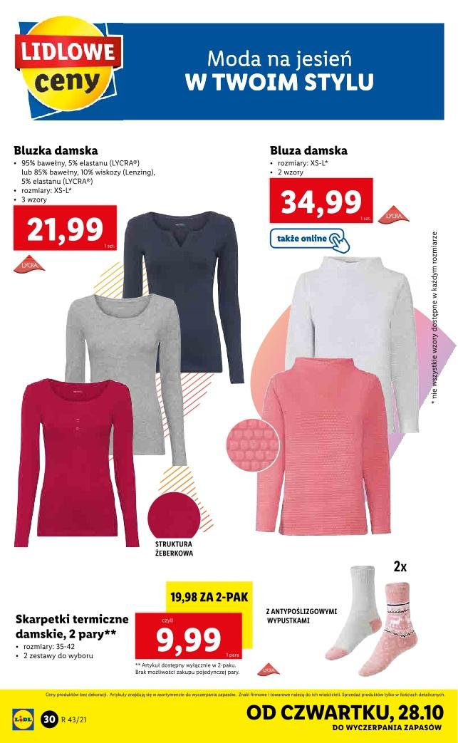 Gazetka promocyjna Lidl str. 30