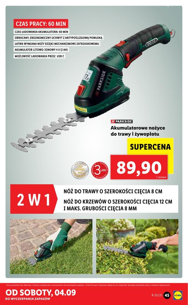 Gazetka promocyjna Lidl str. 45