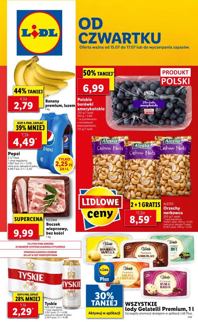 Gazetka promocyjna Lidl str. 1