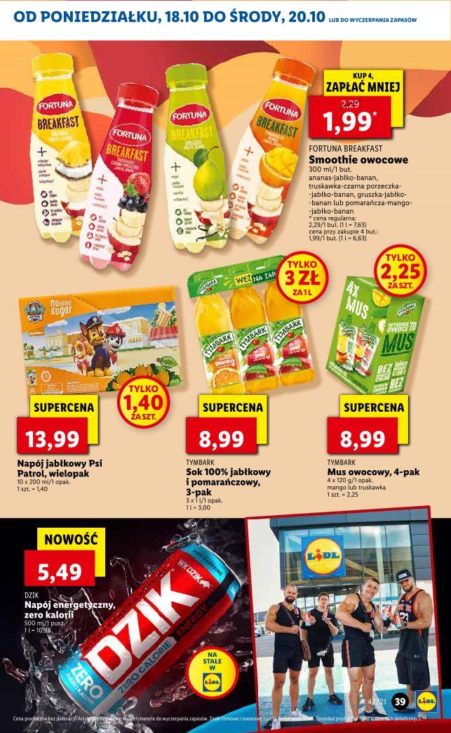 Gazetka promocyjna Lidl str. 39
