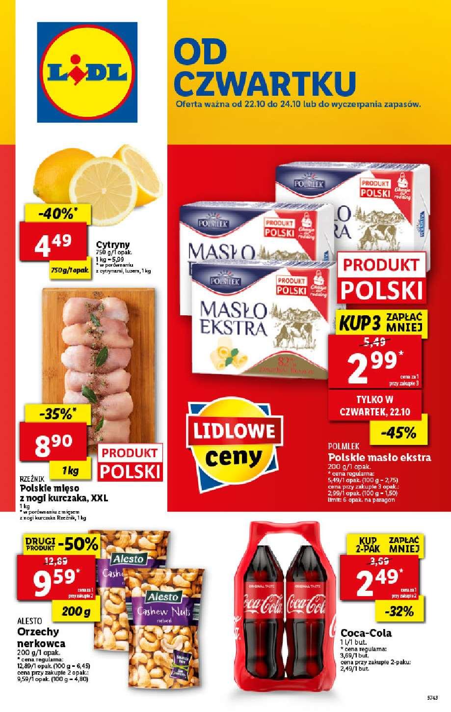 Gazetka promocyjna Lidl str. 1