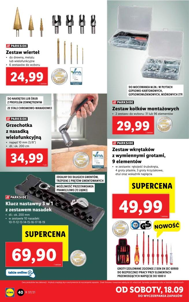 Gazetka promocyjna Lidl str. 40