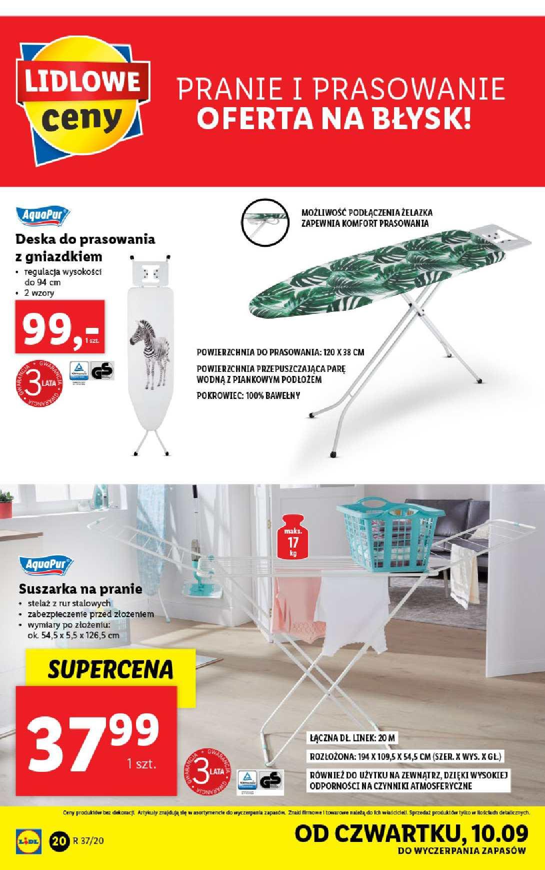 Gazetka promocyjna Lidl str. 20