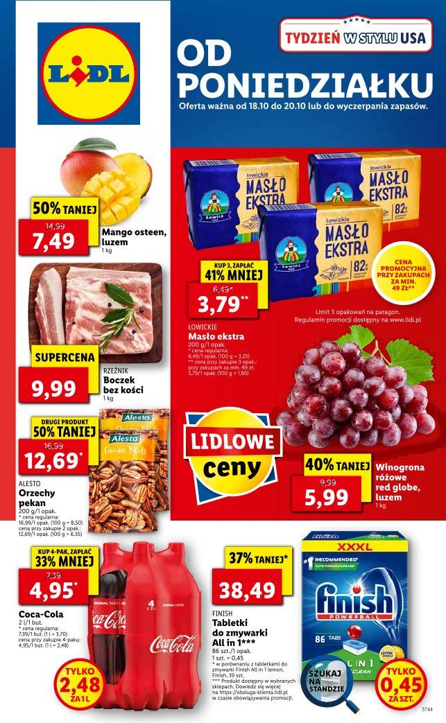 Gazetka promocyjna Lidl str. 1