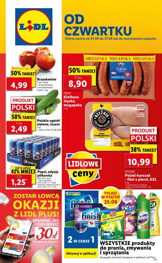 Gazetka promocyjna Lidl str. 1