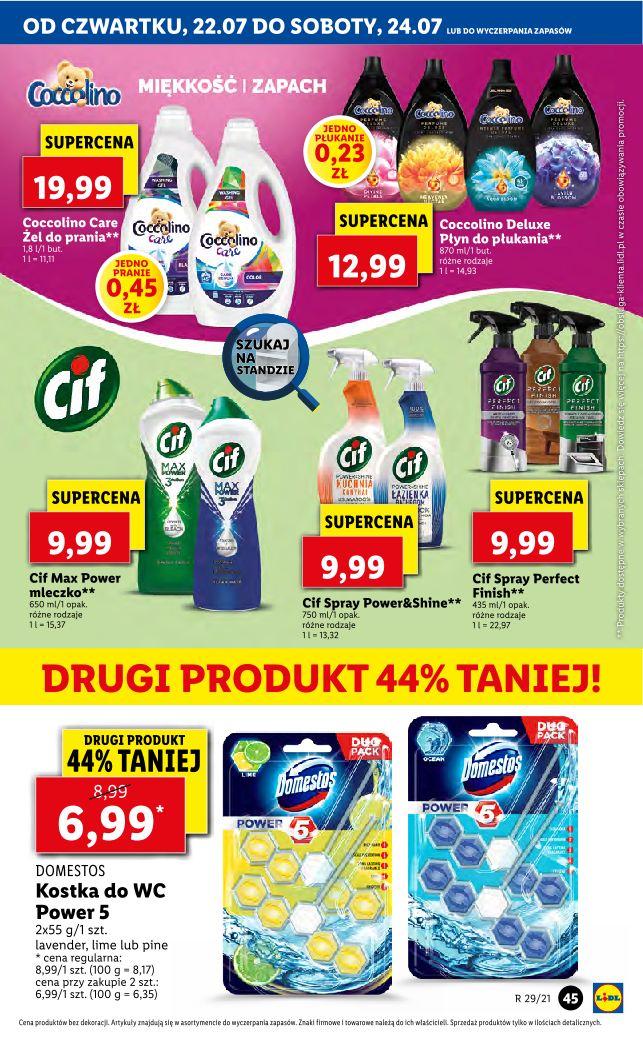 Gazetka promocyjna Lidl str. 45