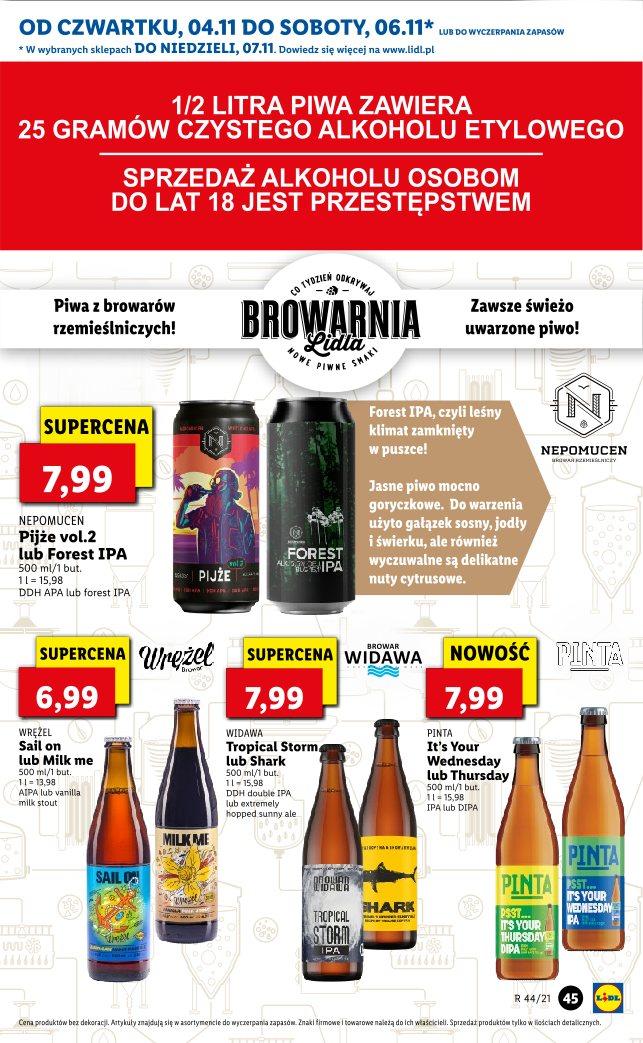 Gazetka promocyjna Lidl str. 45