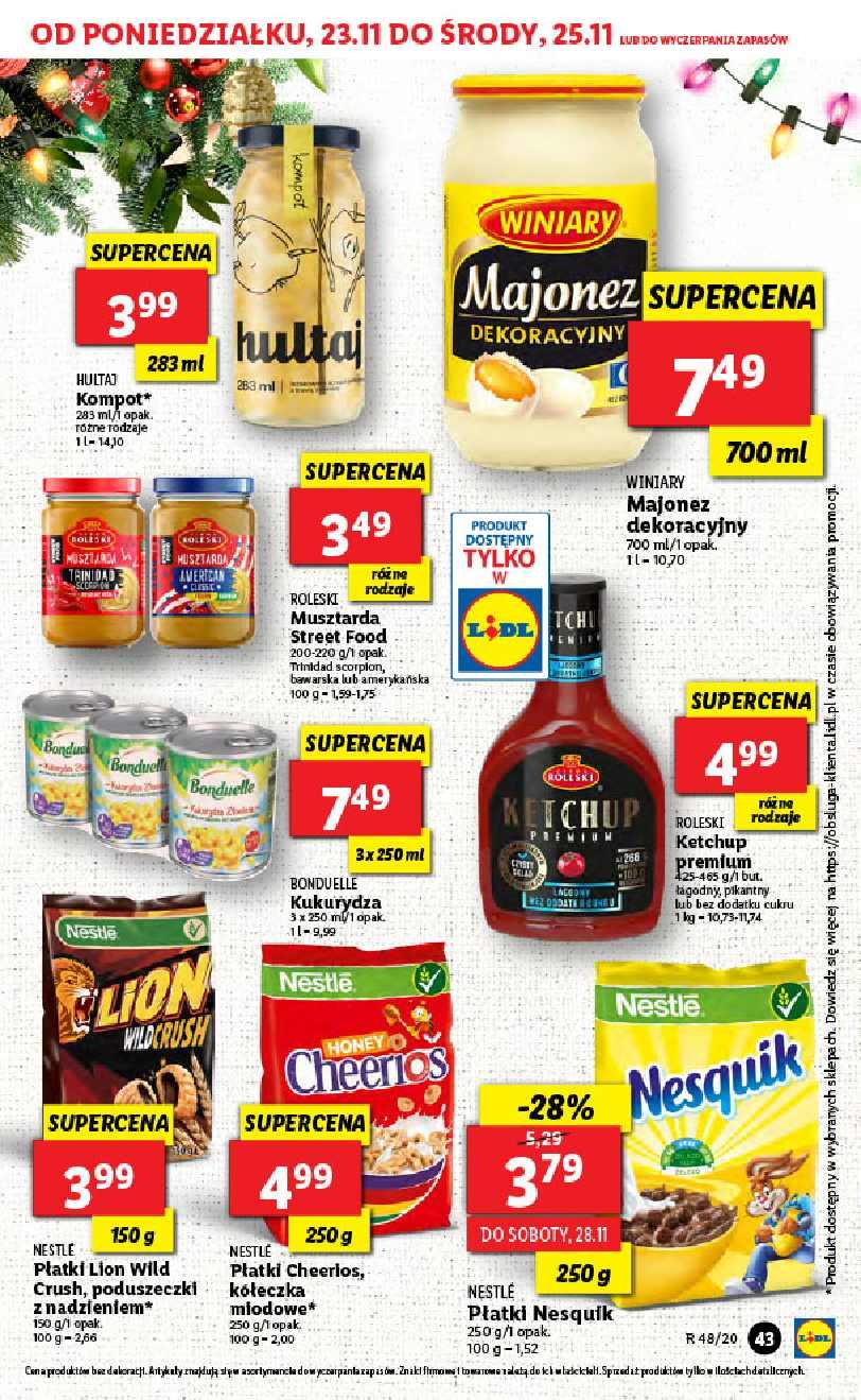 Gazetka promocyjna Lidl str. 43