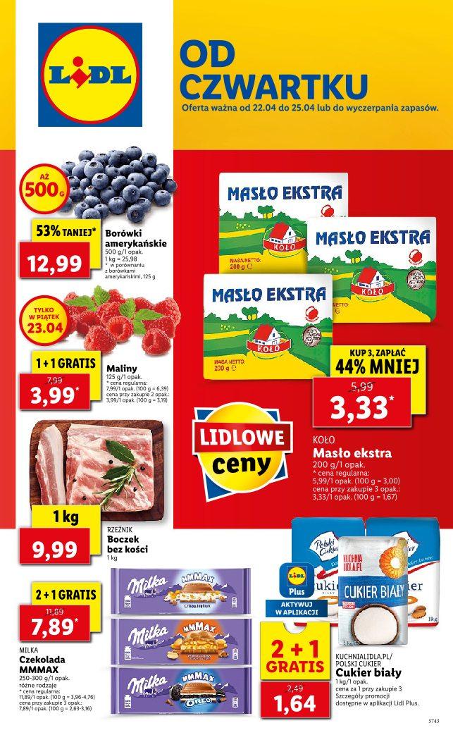 Gazetka promocyjna Lidl str. 1