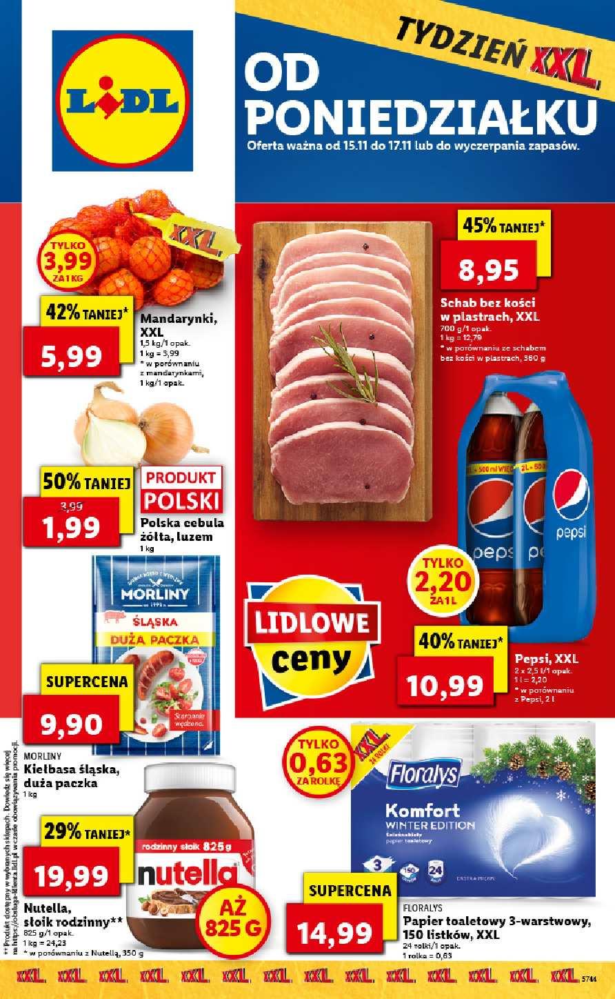 Gazetka promocyjna Lidl str. 1