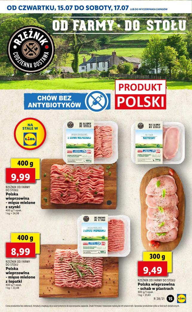 Gazetka promocyjna Lidl str. 15