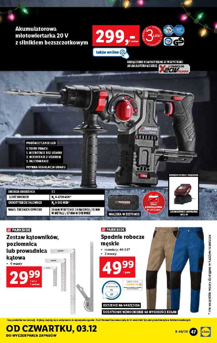 Gazetka promocyjna Lidl str. 47