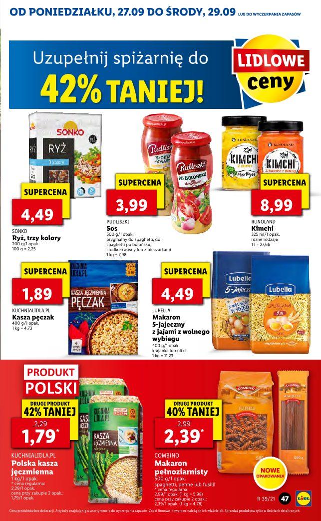 Gazetka promocyjna Lidl str. 47