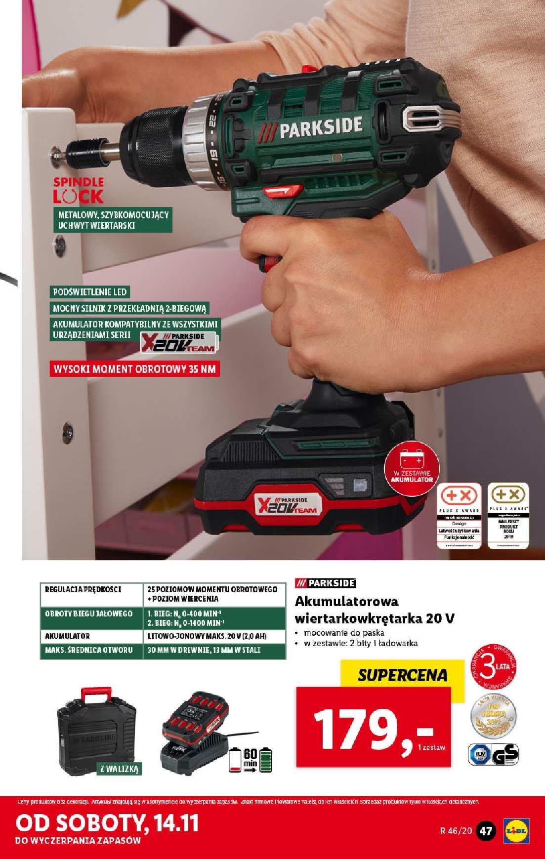 Gazetka promocyjna Lidl str. 47