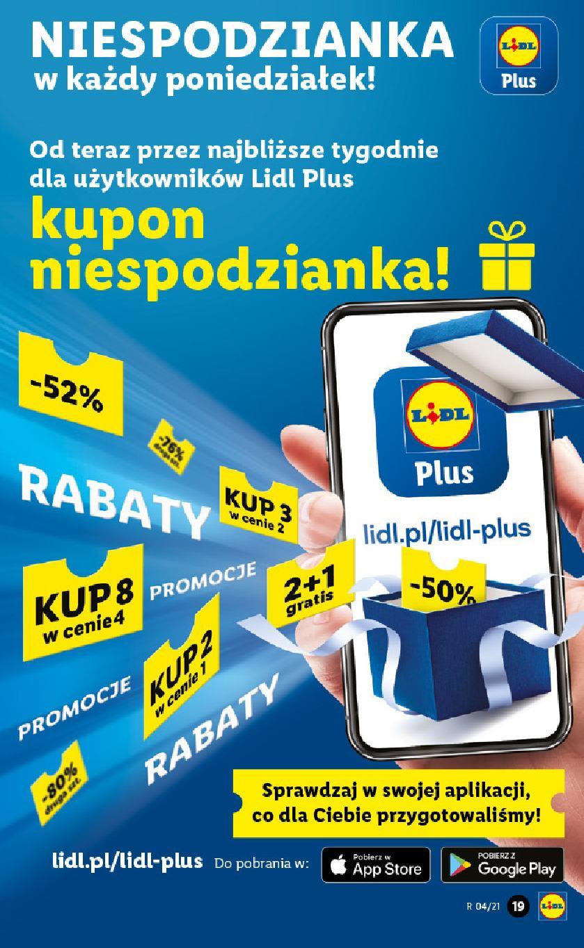 Gazetka promocyjna Lidl str. 19