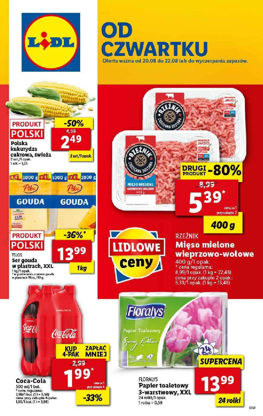 Gazetka promocyjna Lidl str. 1
