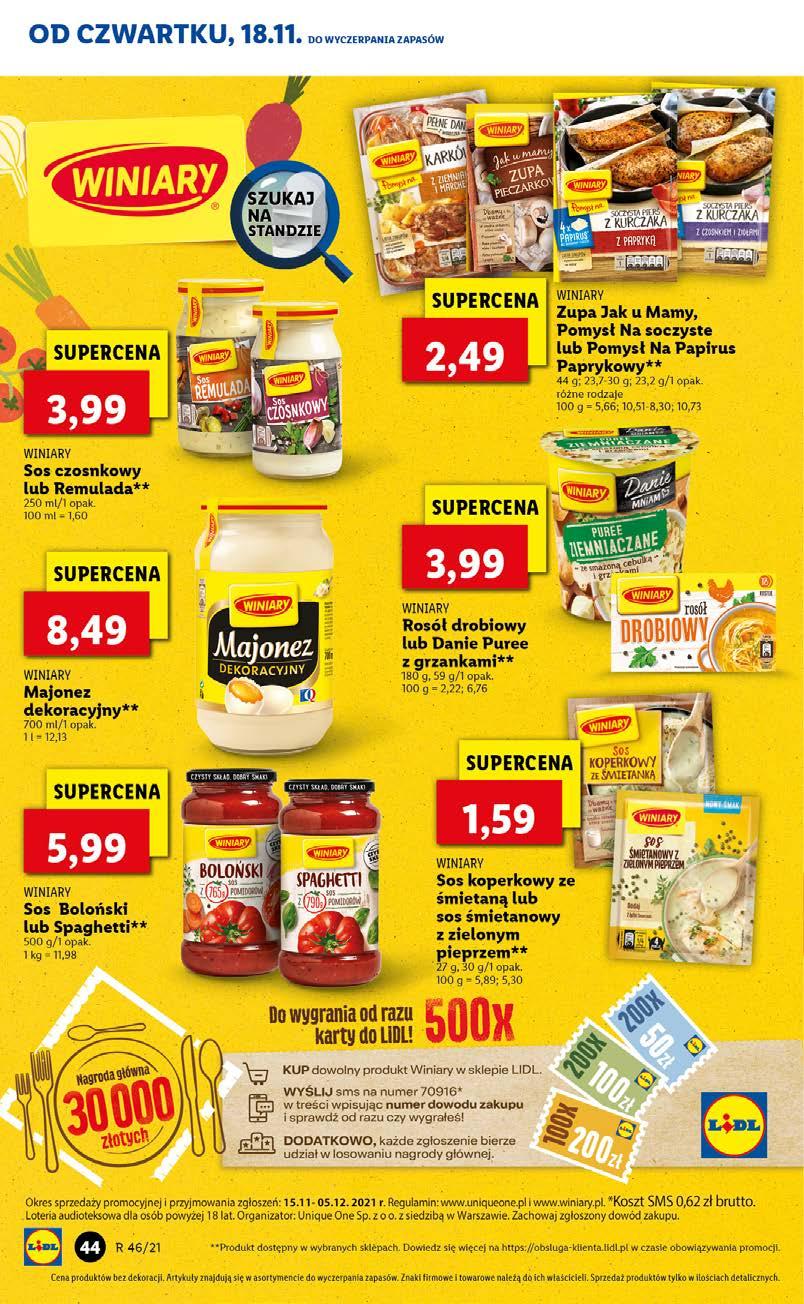 Gazetka promocyjna Lidl str. 44