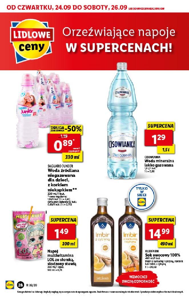 Gazetka promocyjna Lidl str. 28