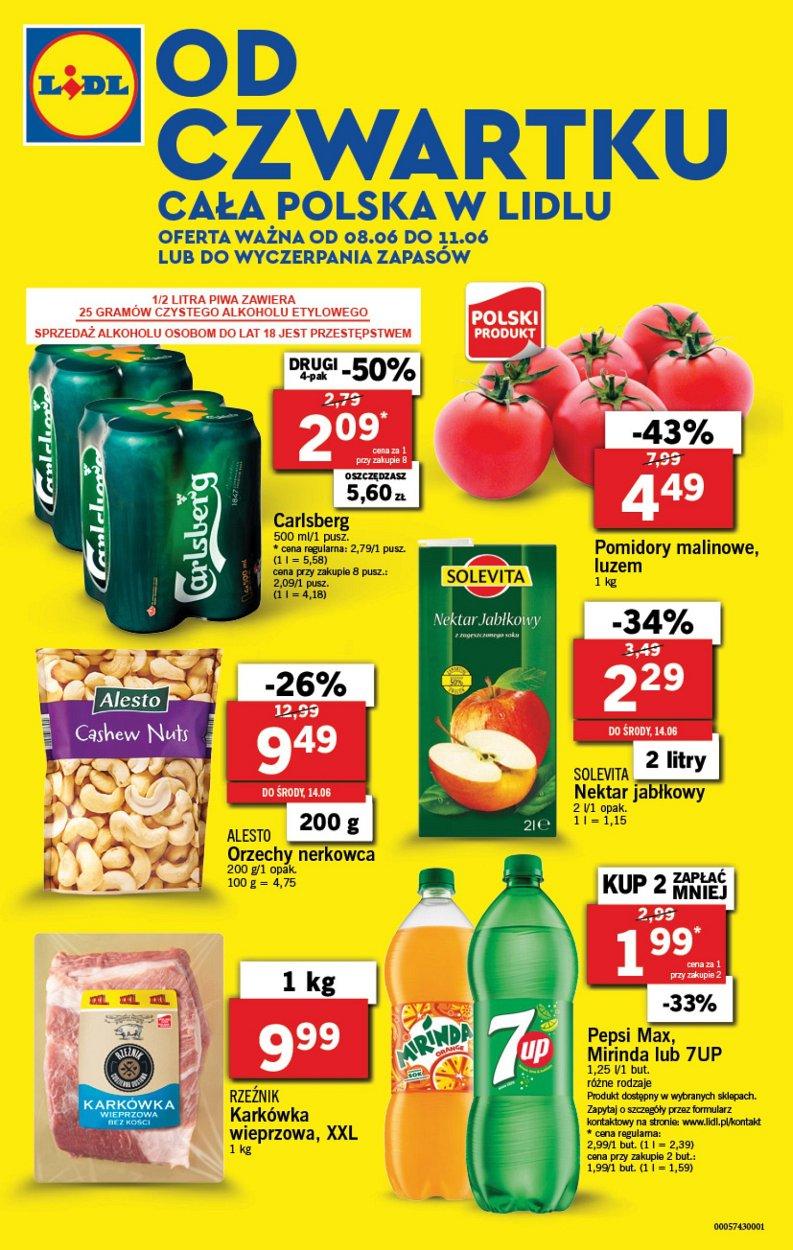 Gazetka promocyjna Lidl str. 1