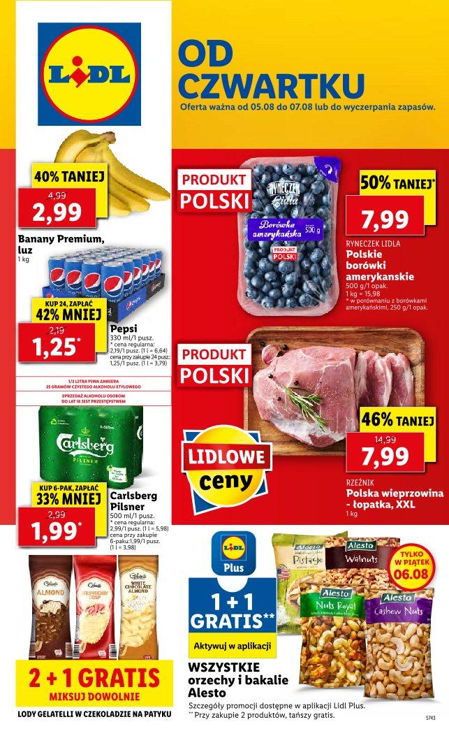 Gazetka promocyjna Lidl str. 1