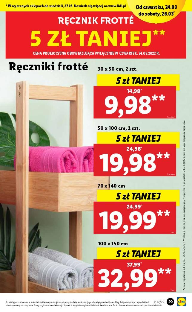 Gazetka promocyjna Lidl str. 29