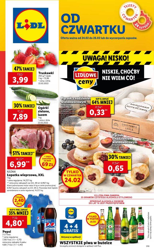 Gazetka promocyjna Lidl str. 1