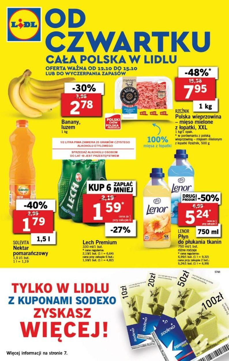 Gazetka promocyjna Lidl str. 1