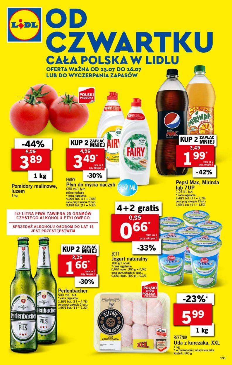 Gazetka promocyjna Lidl str. 1