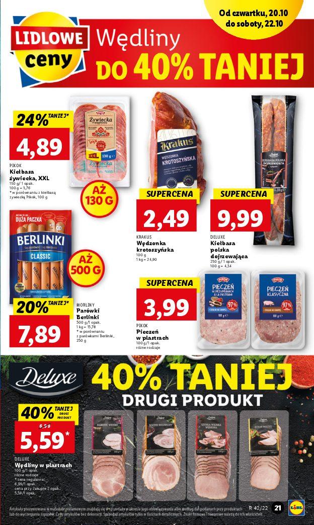 Gazetka promocyjna Lidl str. 21