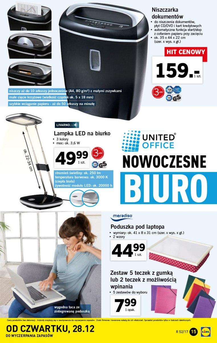 Gazetka promocyjna Lidl str. 15