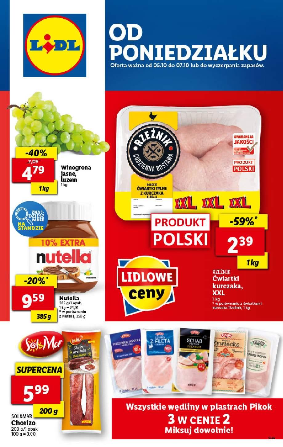 Gazetka promocyjna Lidl str. 1