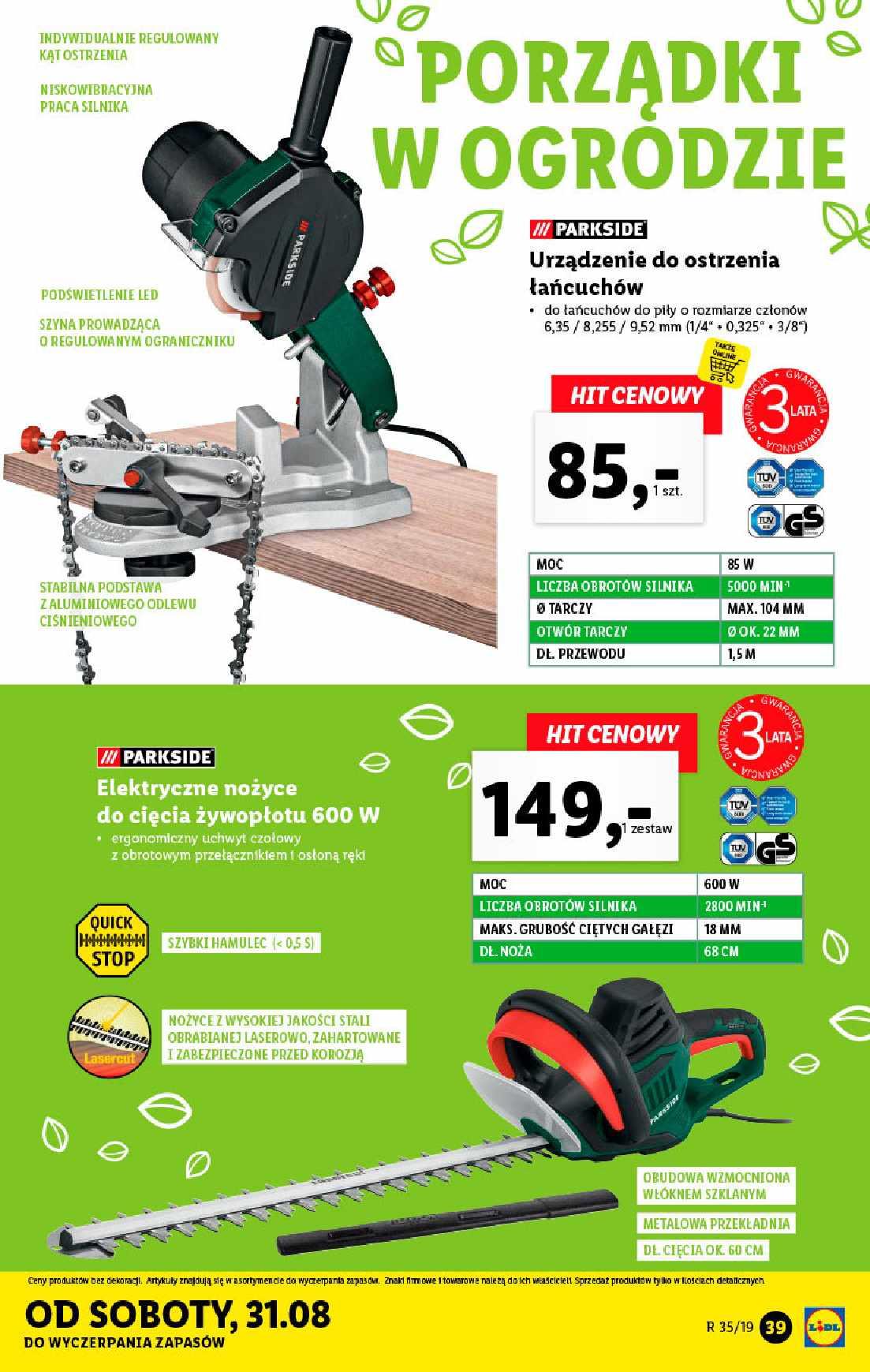 Gazetka promocyjna Lidl str. 39