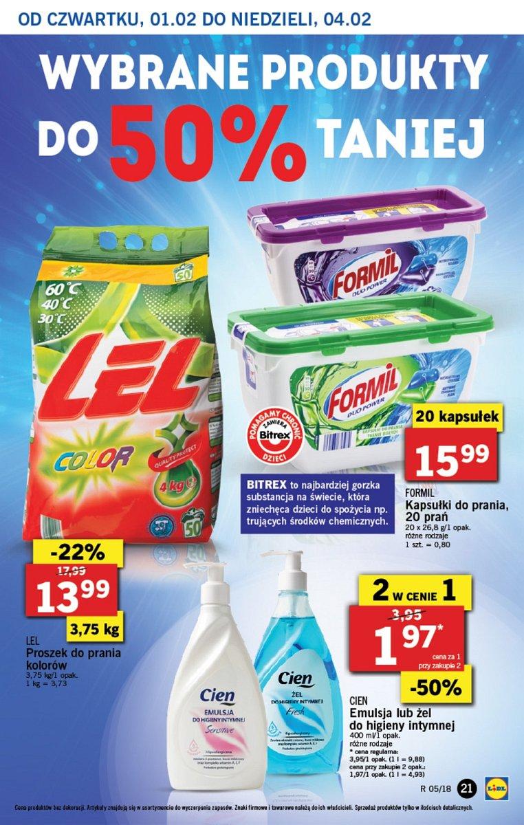 Gazetka promocyjna Lidl str. 21