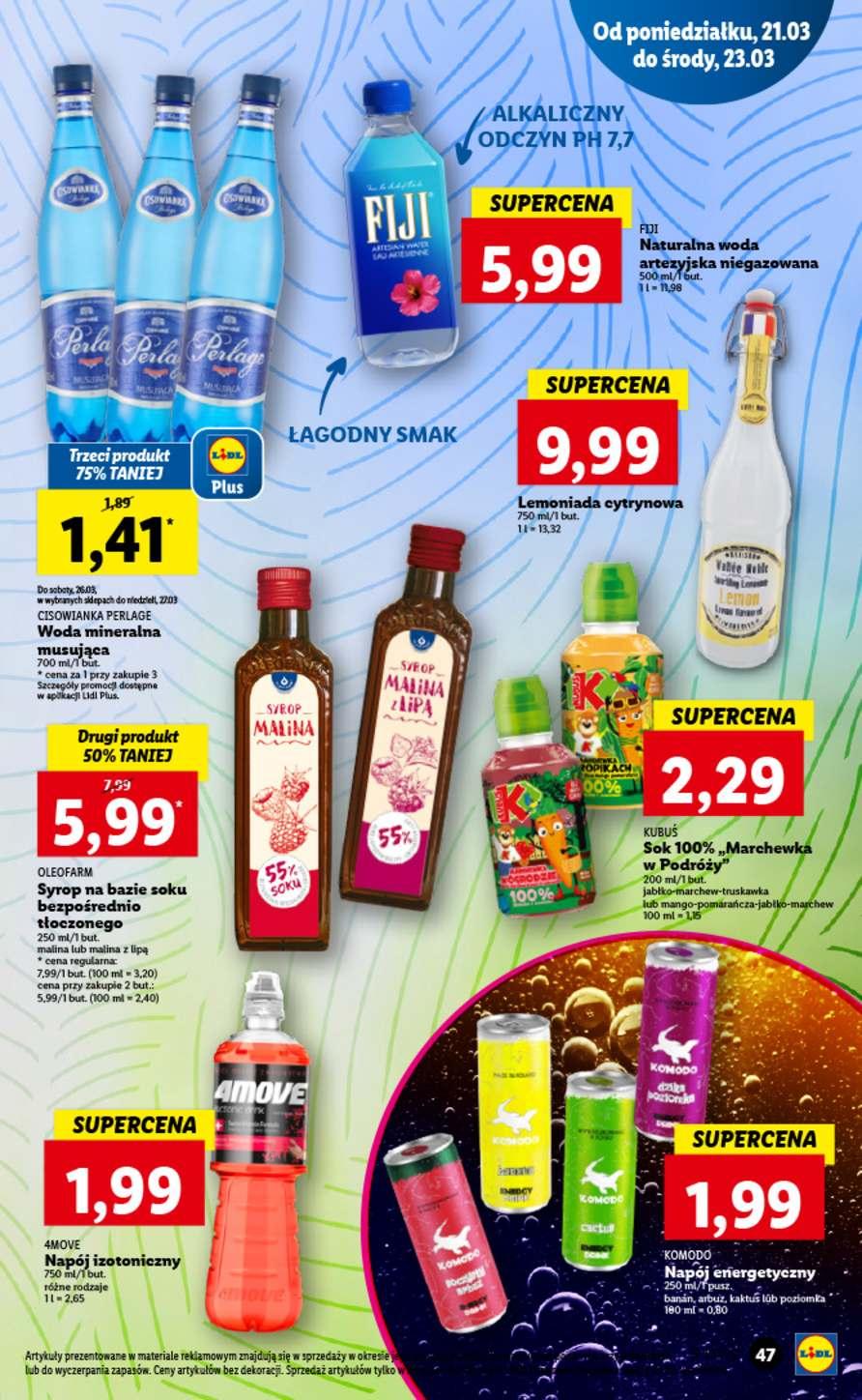 Gazetka promocyjna Lidl str. 47