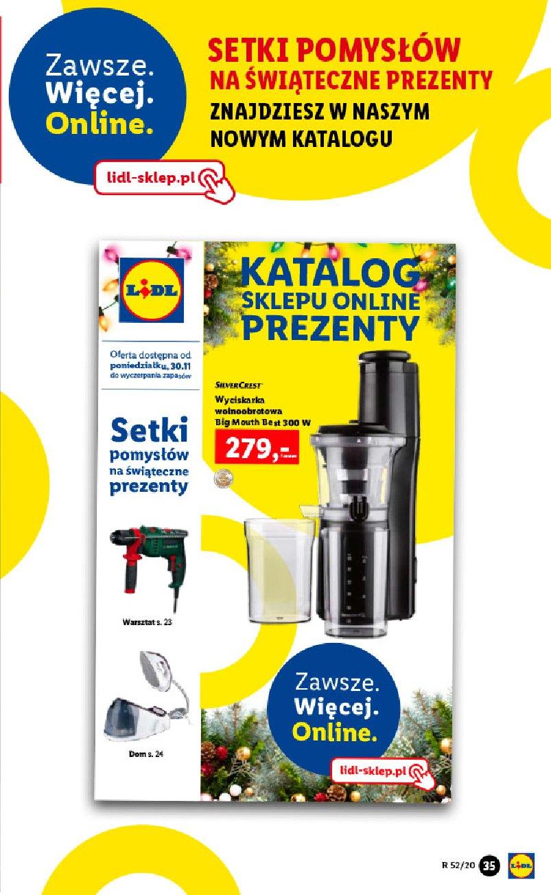 Gazetka promocyjna Lidl str. 35