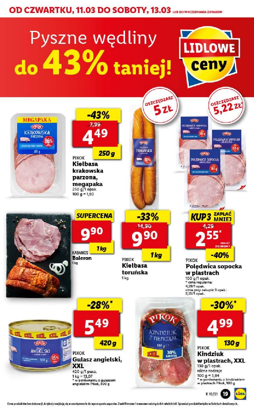 Gazetka promocyjna Lidl str. 19