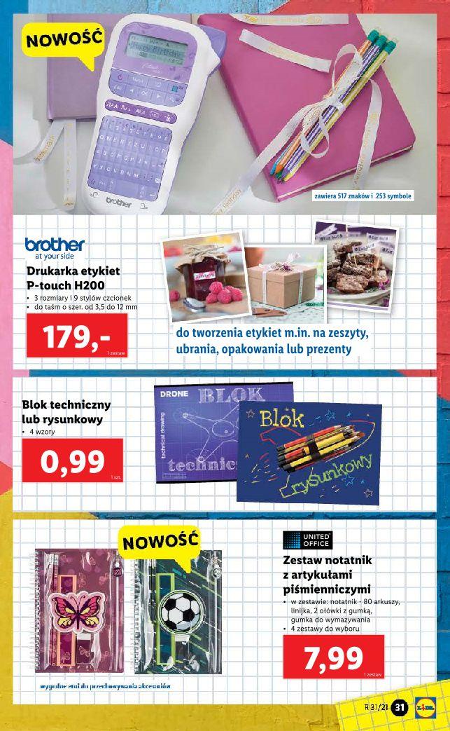 Gazetka promocyjna Lidl str. 31
