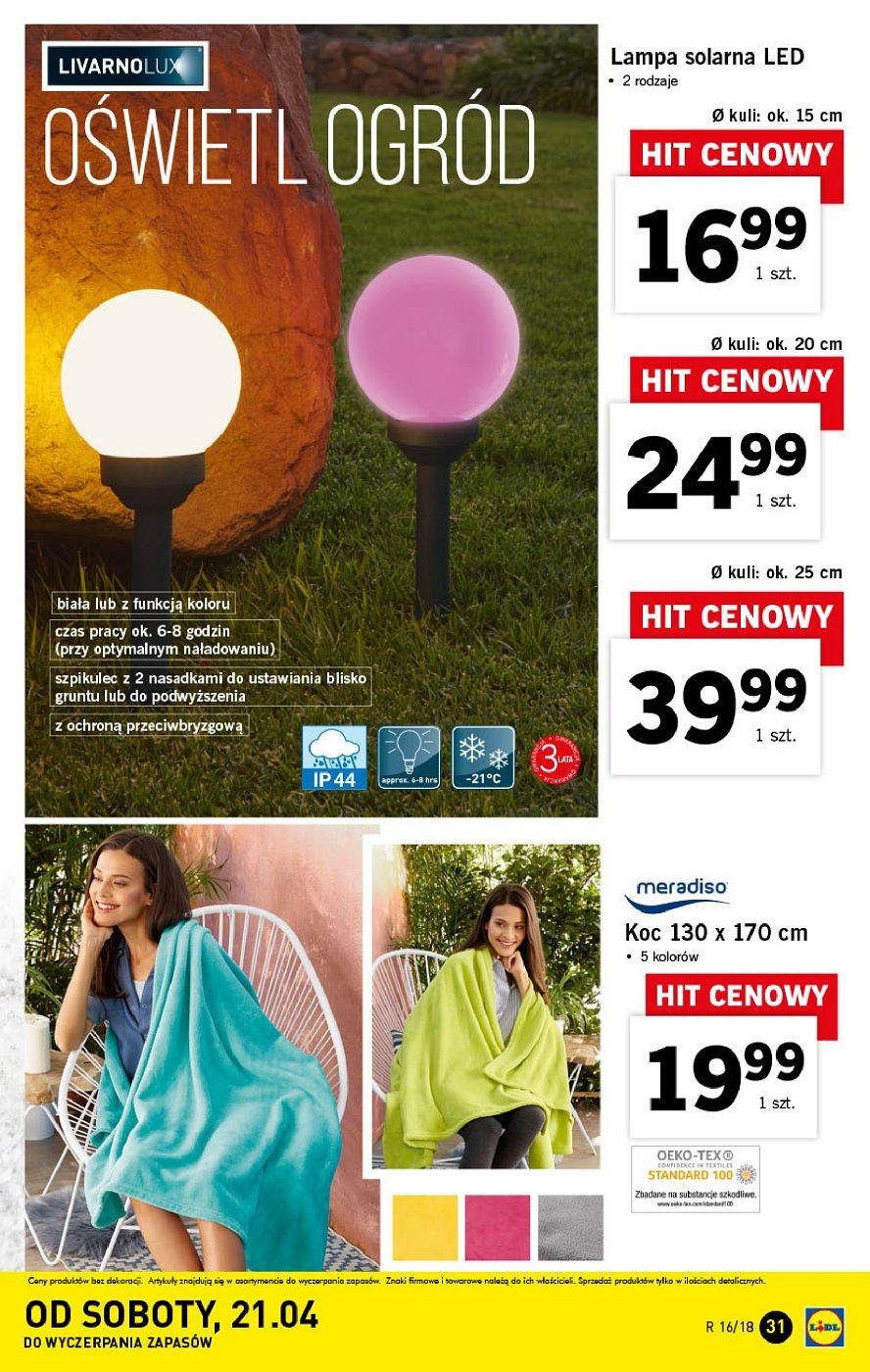 Gazetka promocyjna Lidl str. 31