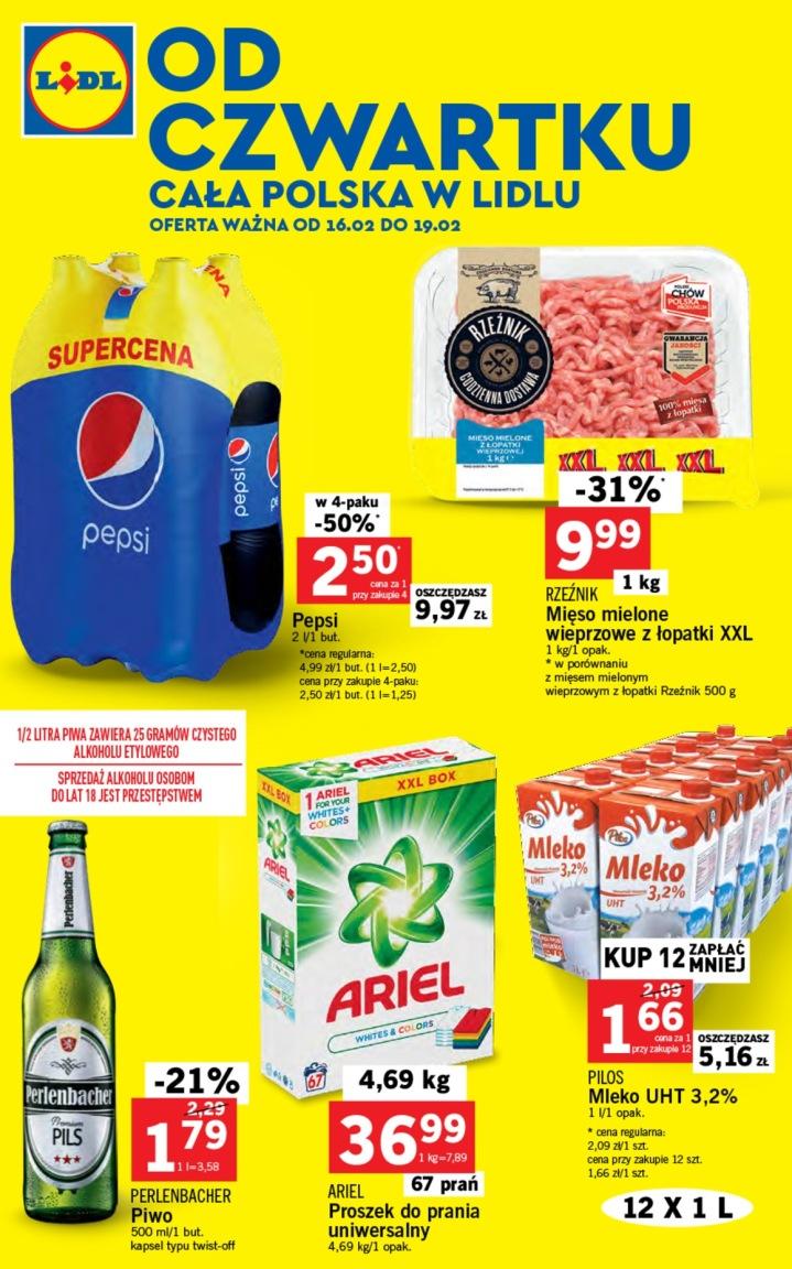 Gazetka promocyjna Lidl str. 1