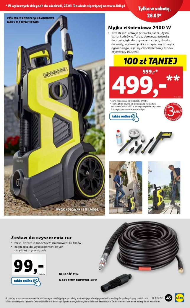 Gazetka promocyjna Lidl str. 45