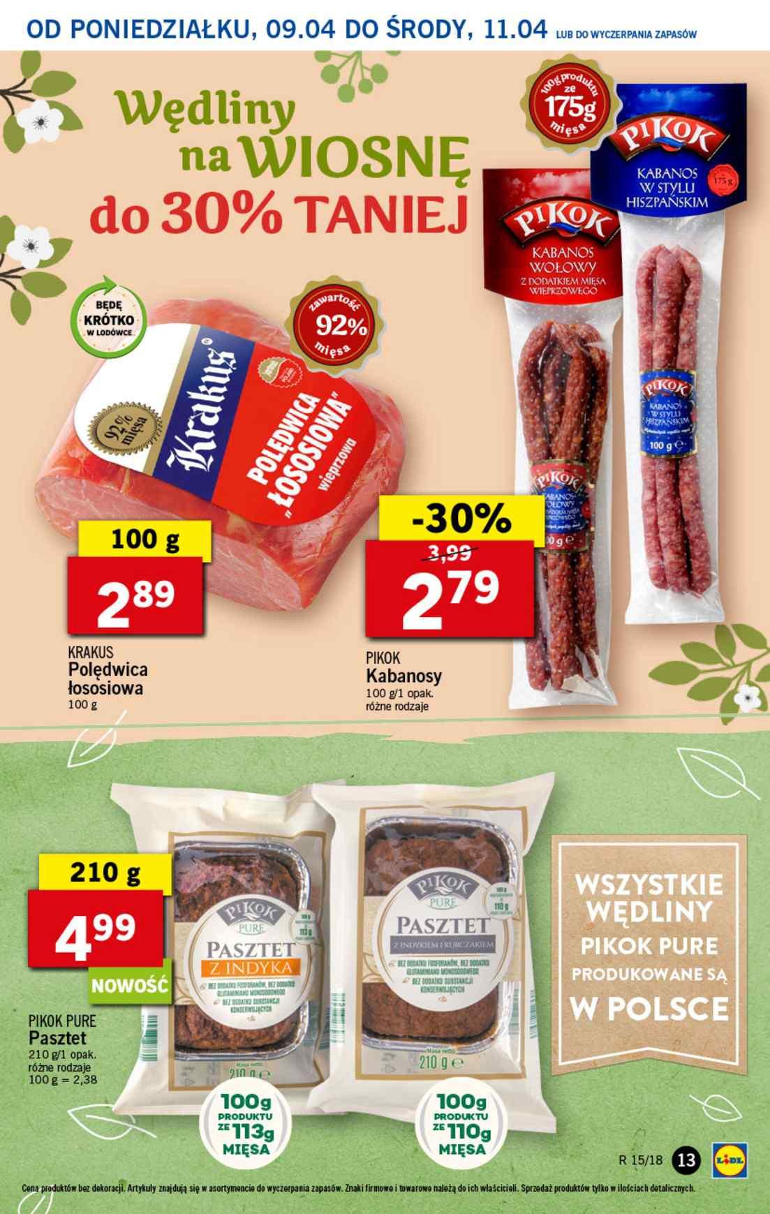 Gazetka promocyjna Lidl str. 13