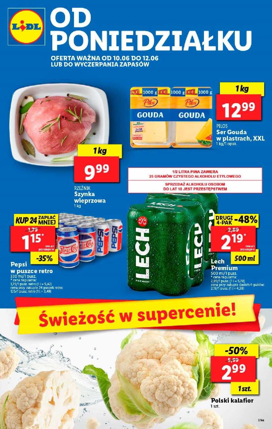Gazetka promocyjna Lidl str. 1