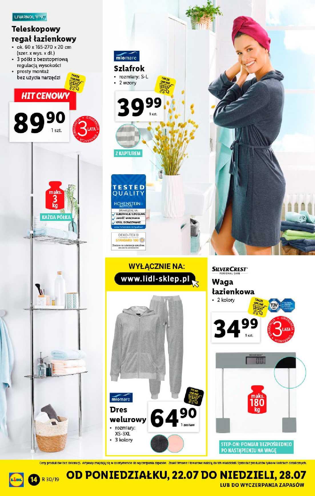 Gazetka promocyjna Lidl str. 14
